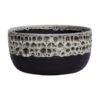 Marble Reactive Glaze Bowl H12.5Cm D25Cm -Plants Sale MBRGB25