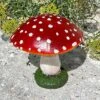 Large Red Cap Mushroom Ornament -Plants Sale NJ1035 10