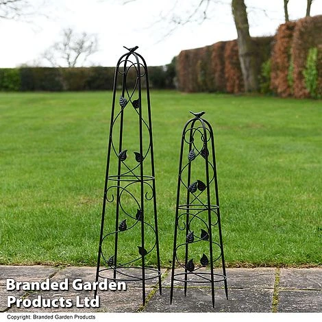 Garden Gear Metal Ornamental Obelisks 4 Garden Gear Metal Ornamental Obelisks - Image 2