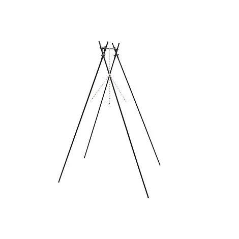 Outdoor Colorado Metal Cooking Stand With Chain In Black H136Cm W96Cm 3 Outdoor Colorado Metal Cooking Stand With Chain In Black H136Cm W96Cm