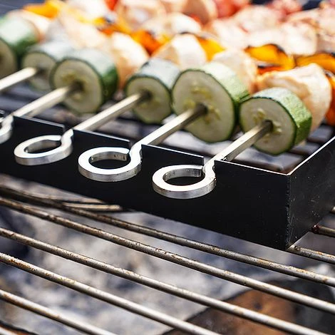 Outdoor Colorado Stainless Steel Skewer Set H4Cm W35Cm 4 Outdoor Colorado Stainless Steel Skewer Set H4Cm W35Cm - Image 2