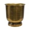 Outdoor Hampton Antique Brass Metal Urn H35Cm W34Cm 2 Outdoor Hampton Antique Brass Metal Urn H35Cm W34Cm -Plants Sale OHABRMU28