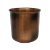Outdoor Hampton Copper Metal Planter H28Cm W27.5Cm -Plants Sale OHCMP34