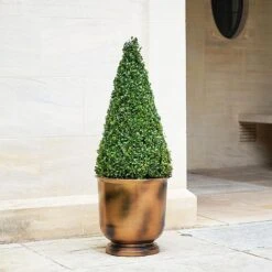 Outdoor Hampton Copper Metal Urn H40Cm W31.5Cm 5 Outdoor Hampton Copper Metal Urn H40Cm W31.5Cm -Plants Sale OHCMU22 1