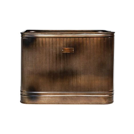 Outdoor Hampton Rectangular Copper Metal Planter H38Cm W50Cm 3 Outdoor Hampton Rectangular Copper Metal Planter H38Cm W50Cm