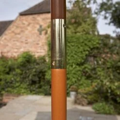 Wooden Garden Parasol 2.4m 16 Wooden Garden Parasol 2.4m -Plants Sale P27B LS2