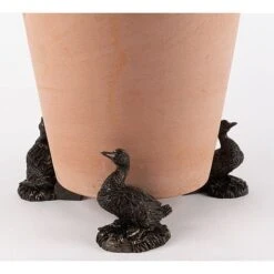 Antique Bronze Coloured Aylesbury Duck Potty Feet - Plant Pot Feet -Plants Sale PF0077 5 new