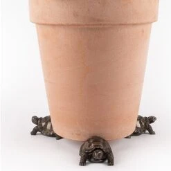 Antique Bronze Coloured Tortoise Potty Feet - Plant Pot Feet 15 Antique Bronze Coloured Tortoise Potty Feet - Plant Pot Feet -Plants Sale PF0084 3 new