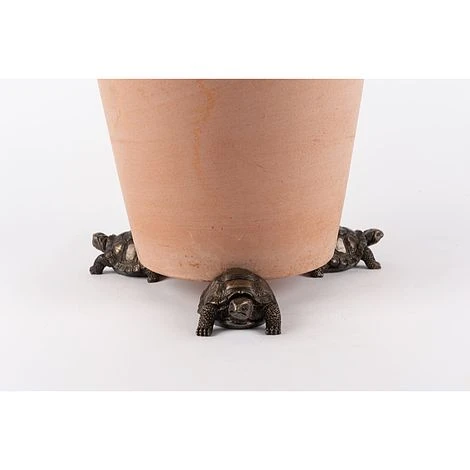 Antique Bronze Coloured Tortoise Potty Feet - Plant Pot Feet 8 Antique Bronze Coloured Tortoise Potty Feet - Plant Pot Feet - Image 6