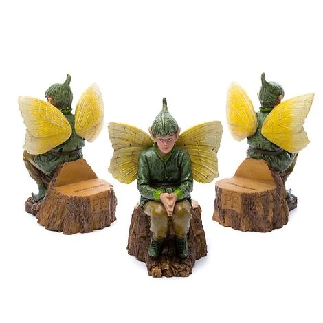 Full Colour Elm Tree Flower Fairy Potty Feet - Plant Pot Feet 6 Full Colour Elm Tree Flower Fairy Potty Feet - Plant Pot Feet - Image 4