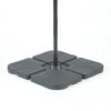 Universal Overhanging Parasol Base Set Of 4 X 14L Segments -Plants Sale PG01095