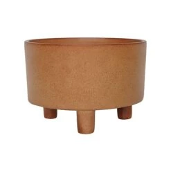 Pisa Reactive Glaze Bowl Fawn H14CM D19CM