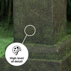 Victorian Pagoda LED Garden Water Feature -Plants Sale Pillar edit3