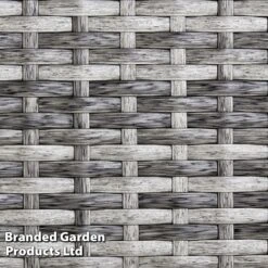 Garden Gear Riviera 5-Seat Rattan Set -Plants Sale RIVI RATTDRKGR S43368