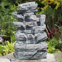 Rockfall Indoor And Outdoor Water Feature -Plants Sale ROCK G2774 NOW1