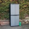 Toomax Garden Storage Cabinet Dark Grey Large 1 Toomax Garden Storage Cabinet Dark Grey Large -Plants Sale SCFULLA20copy