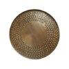 Solis Embossed Tray Gold W40CM -Plants Sale SETG40