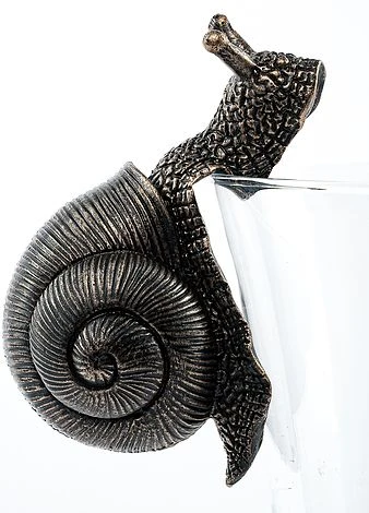 Antique Bronze Coloured Snail Pot Buddy - Pot Hanger 4 Antique Bronze Coloured Snail Pot Buddy - Pot Hanger - Image 2