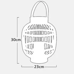 Idooka Large Chrome Solar Lantern 16 Idooka Large Chrome Solar Lantern -Plants Sale SOLAR LANTERNS.SMALL .Silhouette