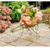 Wheelbarrow Plant Stand -Plants Sale SUPLA31953