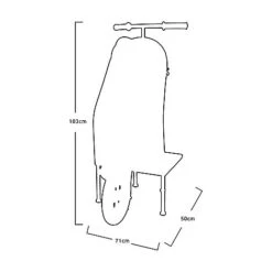 Idooka Small Scooter End Tables Garden Decoration 12 Idooka Small Scooter End Tables Garden Decoration -Plants Sale Silhouette4