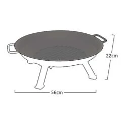 Idooka Garden Heater Fire Pits And Firebaskets -Plants Sale Silhouette41