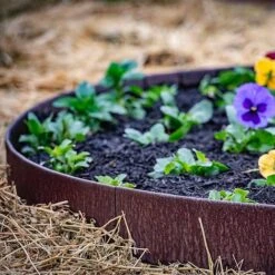 Straightcurve Flex - Garden Edging 100mm Bundle Of 6 Weathering Steel 12 Straightcurve Flex - Garden Edging 100mm Bundle Of 6 Weathering Steel -Plants Sale Straightcurve Flex Garden Edging Flexline 100 3 1