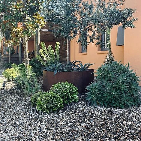 Straightcurve Flex - Raised Garden Bed 400mm Set Of 2 Weathering Steel 4 Straightcurve Flex - Raised Garden Bed 400mm Set Of 2 Weathering Steel - Image 2