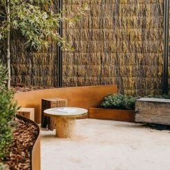 Straightcurve Flex - Raised Garden Bed 560mm Set Of 2 Weathering Steel -Plants Sale Straightcurve Flex Raised Garden Bed Flexline 560 3