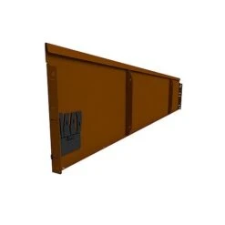 Straightcurve Rigid - Raised Garden Bed 400mm Set Of 2 Weathering Steel -Plants Sale Straightcurve Rigid Raised Garden Bed RL400WS Set 1