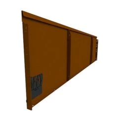 Straightcurve Rigid - Raised Garden Bed 560mm Set Of 2 Weathering Steel -Plants Sale Straightcurve Rigid Raised Garden Bed RL560WS Set 1