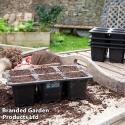 6 Cell XL Natural Rubber Seed Tray -Plants Sale TRAY 6SEEDNATU S41362