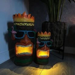 Tiki Garden Solar Ornament Large 45cm -Plants Sale Tikis edit