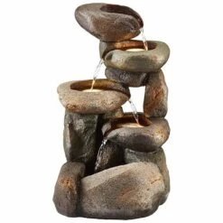 Serenity Tumbling Rocks Water Feature -Plants Sale WEBG38731