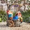 Serenity Gnome Wishing Well Water Feature -Plants Sale WEBG39523