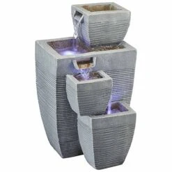 Serenity Table-Top Oblong Stone-Effect Water Feature 10 Serenity Table-Top Oblong Stone-Effect Water Feature -Plants Sale WEBG3962