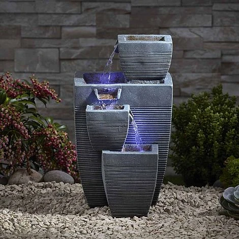 Serenity Table-Top Oblong Stone-Effect Water Feature 5 Serenity Table-Top Oblong Stone-Effect Water Feature - Image 3