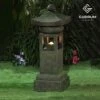 Victorian Pagoda LED Garden Water Feature 2 Victorian Pagoda LED Garden Water Feature -Plants Sale WXF1905552 11
