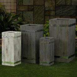 Ottawa Rectangular Vertical Garden Planter -Plants Sale WXP1188B 1