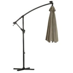 Solar LED Cantilever Parasol -Plants Sale g0588 17