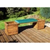 Deluxe Planter Bench 2 Deluxe Planter Bench -Plants Sale hb127