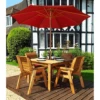 4 Seater Square Table Set -Plants Sale hb57