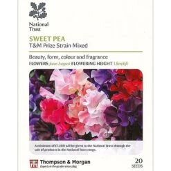 Seed Collection Tin + 10 Packets Of National Trust Seeds -Plants Sale sweet prize P1