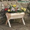 Garden Grow Medium Wooden Planter -Plants Sale z G21874