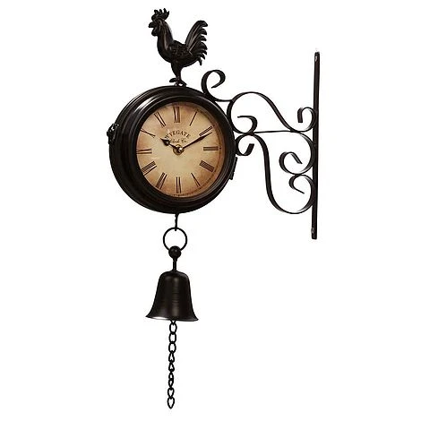 Wall Mounted Metal Rooster Clock 5 Wall Mounted Metal Rooster Clock - Image 3