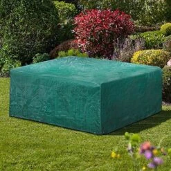 Firenze Five-Section Rattan Daybed - Dark Grey With Cover -Plants Sale z RattanG25819